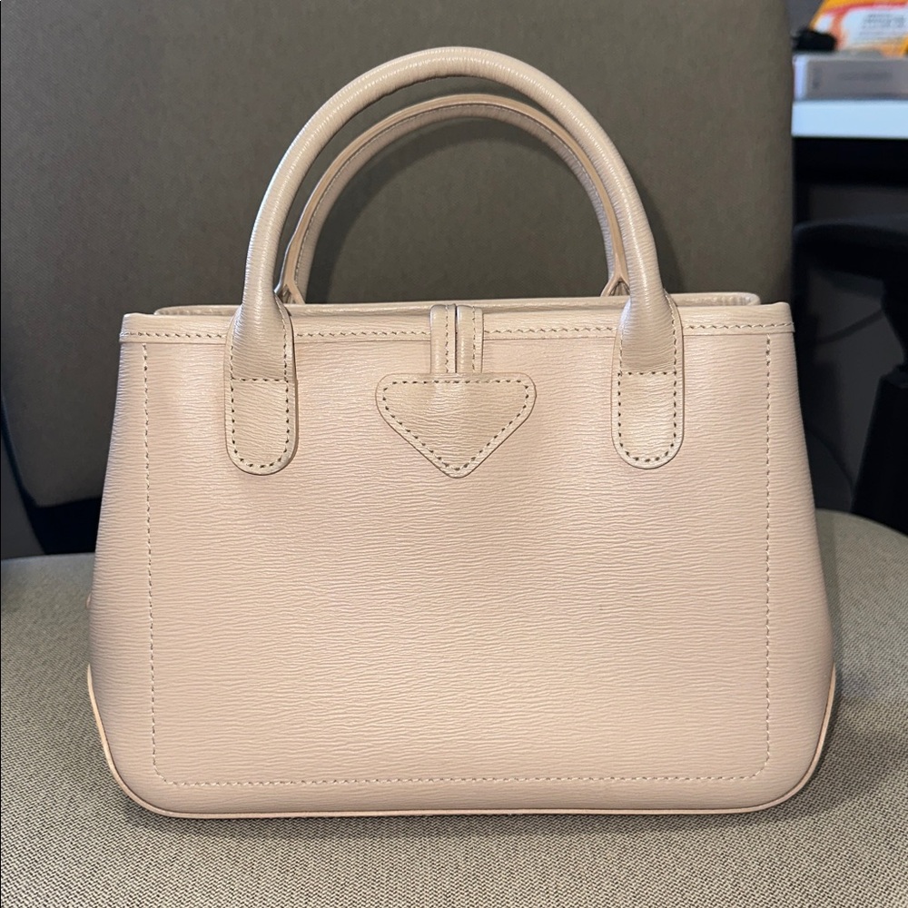 Longchamp Roseau Mini Leather Crossbody - Picture 11 of 16